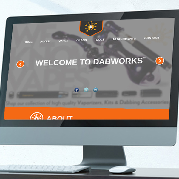 DabWorks Website Mock Up